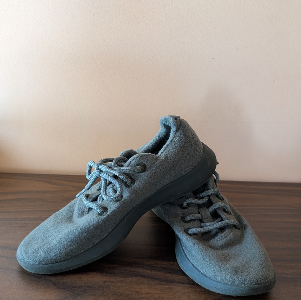 Allbirds Moss Green Wool Runners